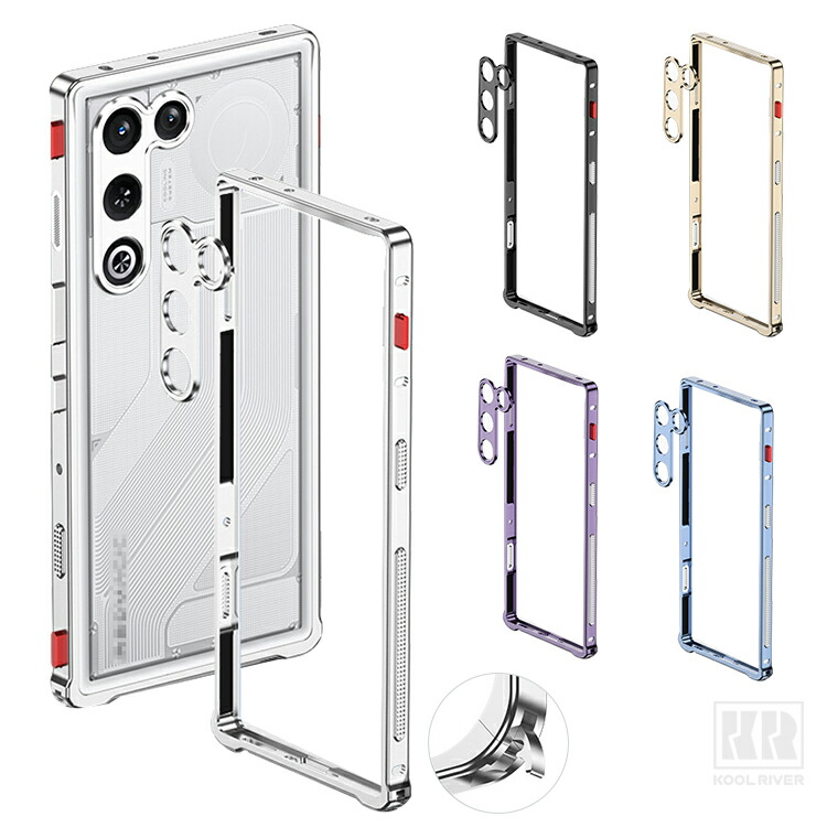 REDMAGIC 11 Air �o���p�[ �P�[�X �A���~�o���p�[ �A���~�T�C�h�o���p�[ �J���������Y�J�o�[�t�� �X���b�g �ʋC�����Q ���^�� ���� �ȒP���� ����������