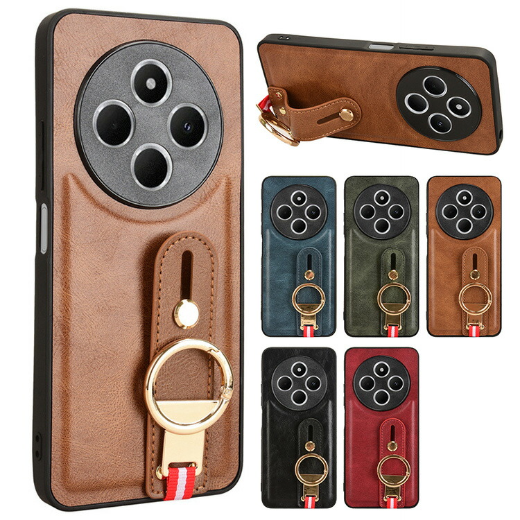 Redmi 14C �P�[�X �ϏՌ� �J�o�[ PU���U�[+�v���X�`�b�N ������ �x���g �����h�~�x���g �����O�t�� �X�}�z�x���g �Ў葀�� ����� �V���v�� ���� �V���I�~