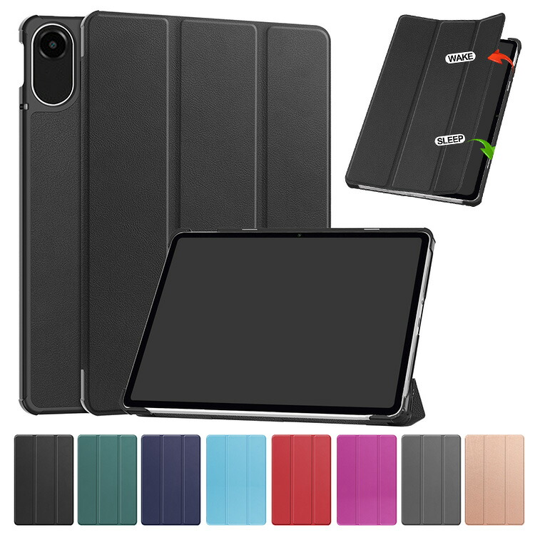 Redmi Pad 2 �P�[�X �I�[�g�X���[�v �@�\�t�� 11�C���` �蒠�^ �J�o�[ PU���U�[ �X�^���h�@�\ ���� Xiaomi �V���I�~ ���b�h�~�[ �p�b�h2 Pad2 11�C���`