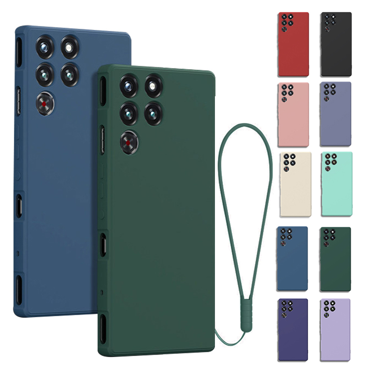 REDMAGIC 11 Pro �ϏՌ� �P�[�X 11 Pro+ �J�o�[ �X�g���b�v�t�� TPU  �\�t�g�P�[�X/�J�o�[ �X�g���b�v�� �V���v�� �w�ʃP�[�X Nubia �k�r�A