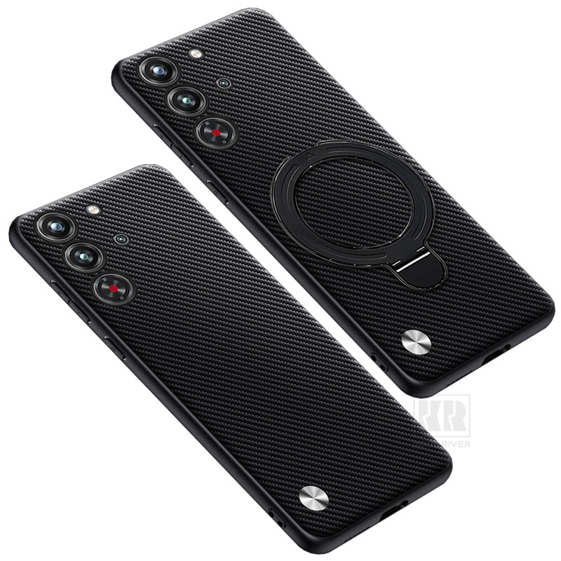 REDMAGIC 11 Pro �P�[�X 11 Pro+ �ϏՌ� �J�o�[ �J�[�{���� PU���U�[ �w�ʃP�[�X �X�g���b�v�� Nubia  �k�r�A ���b�h�}�W�b�N11�v�� / 11�v�� �v���X