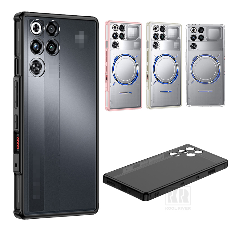 REDMAGIC 11 Pro �P�[�X 11 Pro+ �J�o�[ �N���A �ϏՌ� �V���v�� �}�b�g�d�l �w�ʓ��� �X�}�z�P�[�X �X�g���b�v�� �p �ی� �R�[�i�[�o���p�[ Nubia �k�r�A