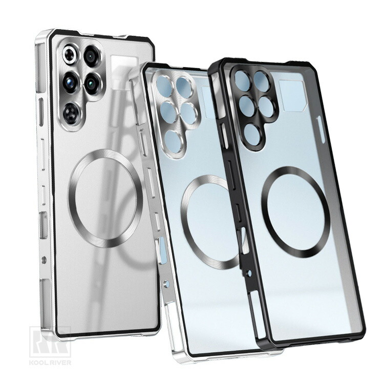 REDMAGIC 11 Pro �o���p�[ �P�[�X 11 Pro+ �A���~�o���p�[ Qi�[�d ���C�����X�[�d �Ή� ������ �w�ʃp�l�� �J���������Y�J�o�[�t�� Nubia �k�r�A