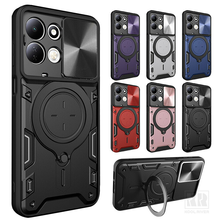 Redmi 17 4G/5G �P�[�X �ϏՌ� �J�o�[ �X���C�h���J���������Y�J�o�[�t�� �����Y�ی� �X�^���h�@�\ �����O�t�� 2�d�\�� �V���I�~ ���b�h�~�[17 ��������