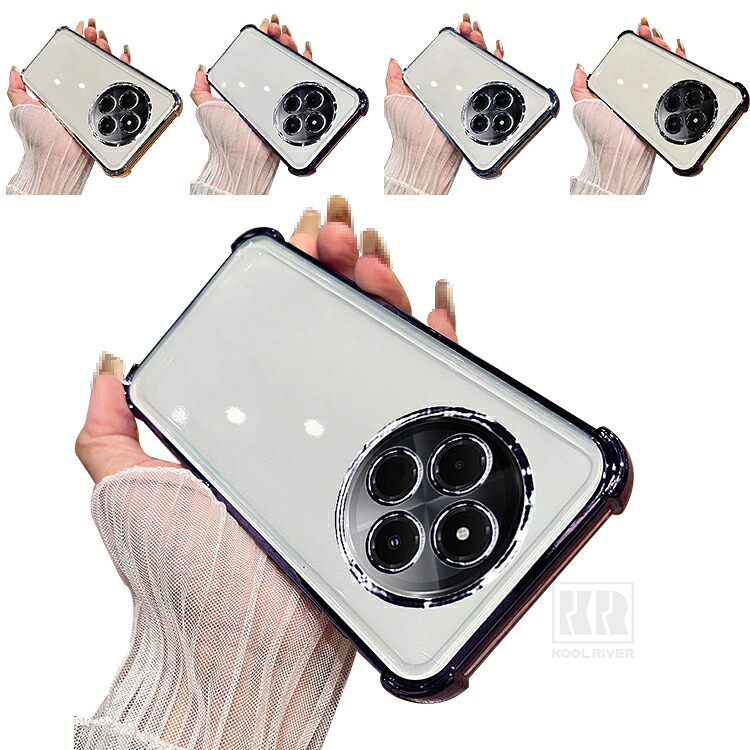 Redmi 17C �P�[�X �N���A �J�o�[ �����Y�J�o�[�t�� ���� ���b�L TPU �\�t�g�P�[�X �p �ی� �R�[�i�[�o���p�[  ���� �V���I�~ ���b�h�~�[17C ��������