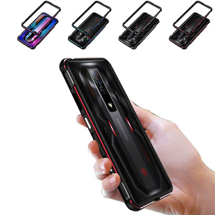 Nubia Red Magic 7 Red Magic 7 Pro �P�[�X / �J�o�[ �A���~�o���p�[ ���������� ���^���P�[�X �T�C�h�o���p�[ �k�r�A ���b�h�}�W�b�N7