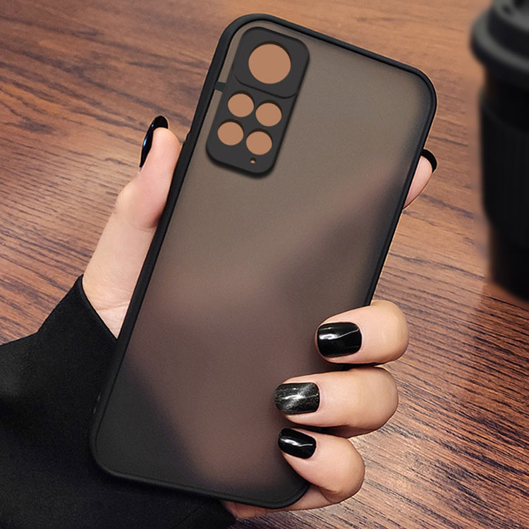 Xiaomi Redmi Note 11 Pro 5G ケース 耐衝撃 カバー背面半透明 カバー