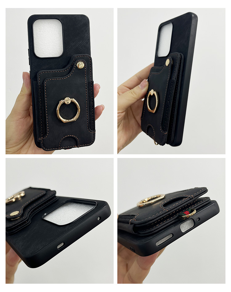 OPPO Reno13 A 耐衝撃 ケース reno 13a カバー PUレザー カード収納 一