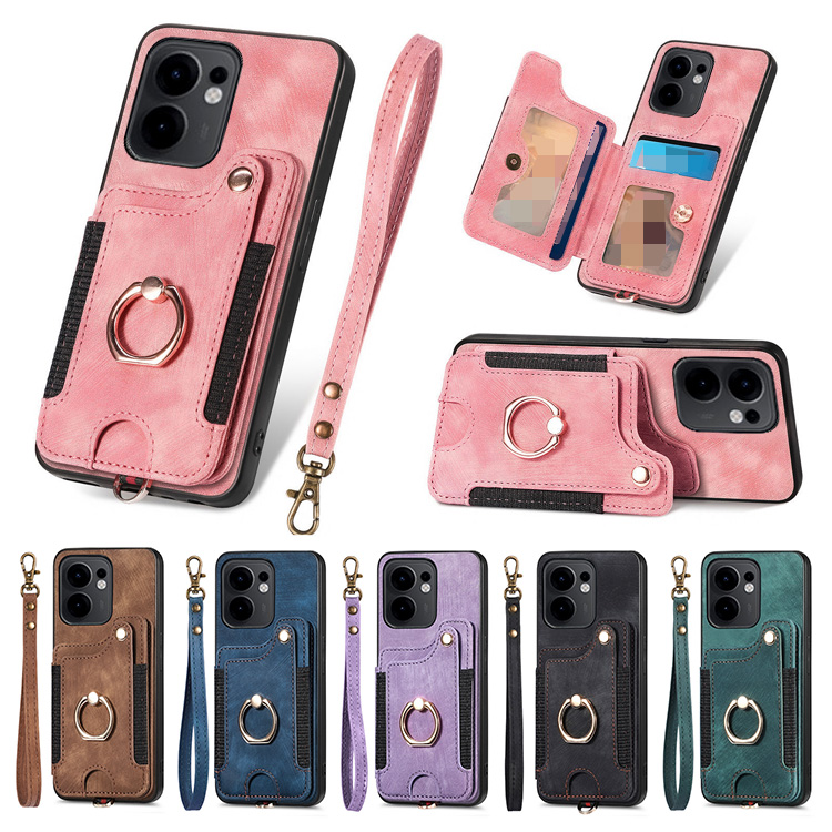 OPPO Reno13 A 耐衝撃 ケース reno 13a カバー PUレザー カード