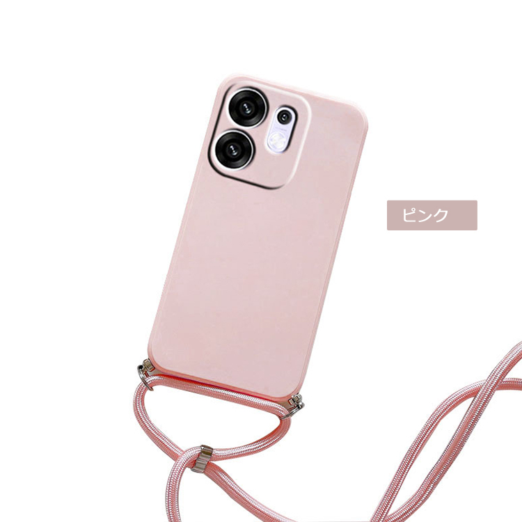 OPPO Reno13 A ケース スマホショルダー reno 13a カバー 耐衝撃