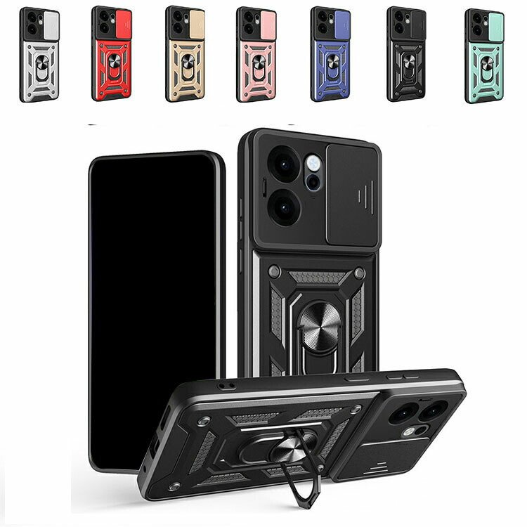 OPPO Reno15 A 5G �P�[�X �ϏՌ� �J�o�[ �}�O�l�b�g���ԍڃz���_�[�Ή� �X���C�h���J���������Y�J�o�[�t�� �����Y�ی� ��̌^�X�}�z�����O�t��