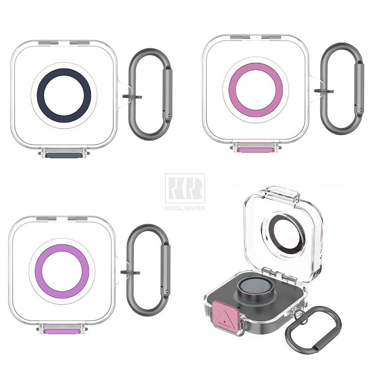 Insta Oura Ring Gen4�Ή� Charger �P�[�X �N���A TPU �[�d�� ��4���� �J�o�[ �ϏՌ� �J���r�i�t�� 2 �J�o�[ ���� �J�o�[ �V���v�� �������