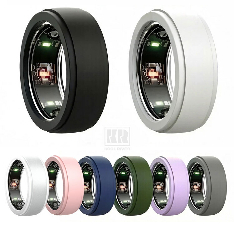 Insta Oura Ring 4�Ή� �P�[�X Gen4 �J�o�[ �V���R�� �ϏՌ� 2�Z�b�g �\�t�g�P�[�X �V���v�� ������� �ی�J�o�[ Oura Health �I�[�������O