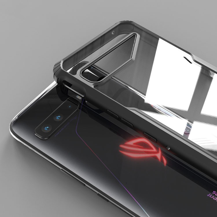 ASUS ROG Phone 3 ケース/カバー プラスチック シンプル 背面クリア 保護カバー 耐衝撃 ハードケース 衝撃吸収 おすすめ おしゃれ スマフォ スマホ｜it-donya｜04