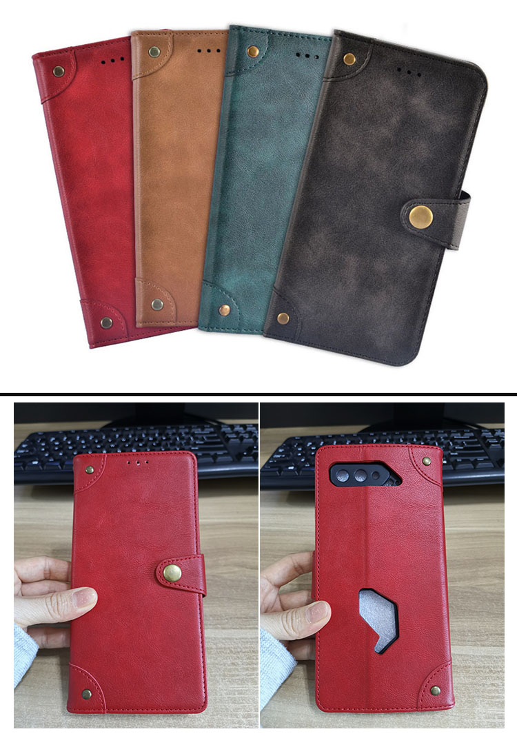 ASUS ROG Phone5/5s ケース 手帳型 かわいい シンプル スタンド機能 カード収納 PUレザー かわいいケース エイスース ROG Phone5 手帳型 かわいいカバー｜it-donya｜02