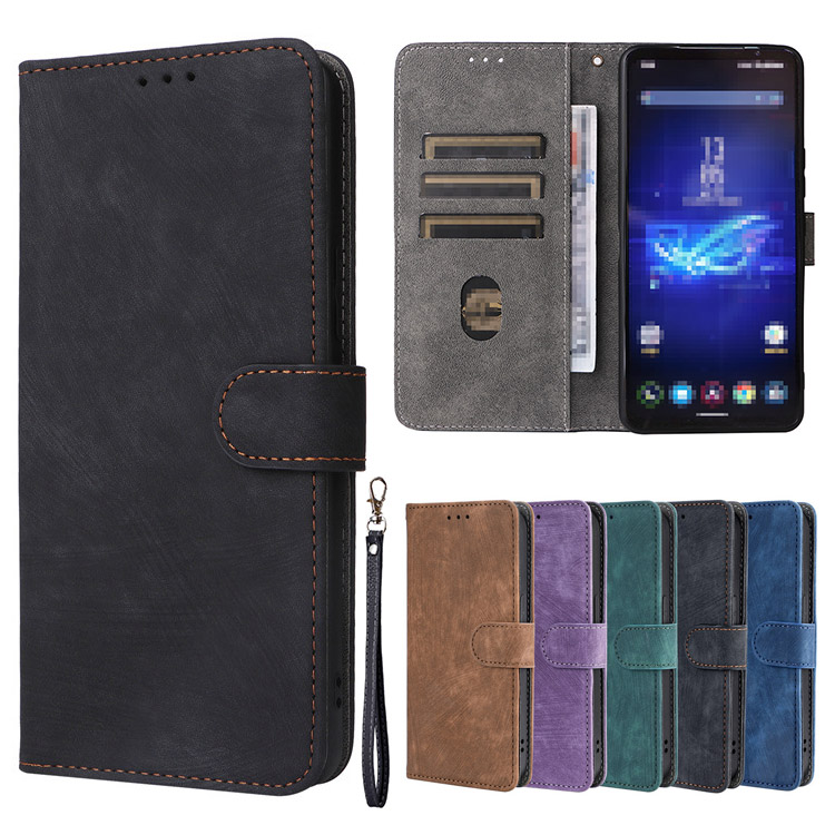 ROG Phone 8 �P�[�X ROG Phone 8 Pro �蒠�^ �X�^���h�@�\ �X�g���b�v�t�� �J�[�h���[ �}�b�g PU���U�[ �X�g���b�v�z�[���t�� ASUS �G�C�X�[�X ROG �t�H�� 8