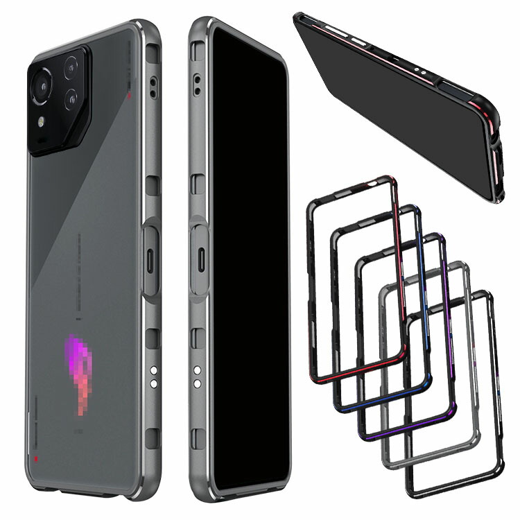 ASUS ROG Phone 8 本体 コントローラー　充電器　スマホ　カバー Amazon.co.jp: Guizzcg ASUS ROG Phone 8 / 8 Pro 用ケース MagSafe