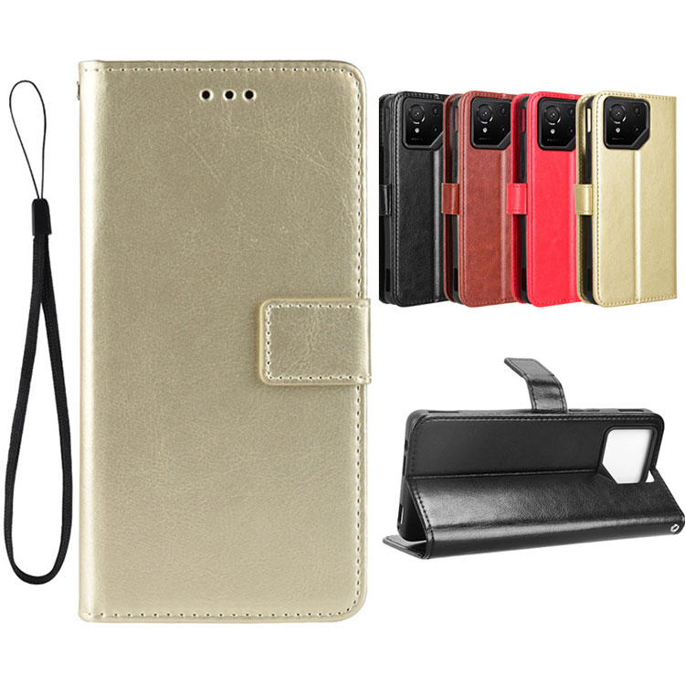 ROG Phone 9 �P�[�X Phone9 Pro �蒠�^ �J�o�[ �蒠�^PU���U�[ �J�[�h���[ �X�^���h�@�\ �n���h�X�g���b�v�t�� ����/���킢��  �V���v�� ASUS �G�C�X�[�X