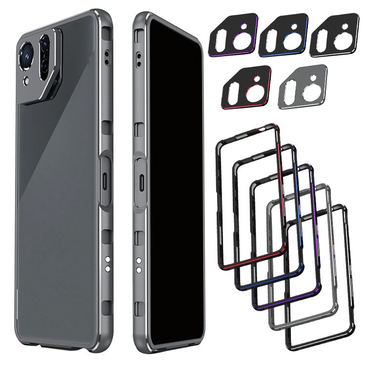 ROG Phone 9 �o���p�[ �P�[�X ROG Phone 9 Pro �A���~�o���p�[ �J���������Y�J�o�[�t�� �P�[�X/�J�o�[ ���������� �A���~�o���p�[ ASUS �G�C�X�[�X ROG