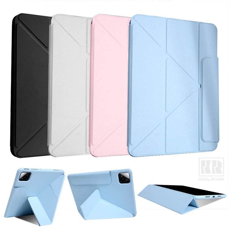 Insta REDMI Pad 2�Ή� 9.7 �P�[�X �I�[�g�X���[�v�@�\�t�� �蒠�^ �J�o�[ PU���U�[ �y�����[ �X�^���h�@�\ �p �ی� �R�[�i�[�o���p�[ �Ռ��z�� �V���v��
