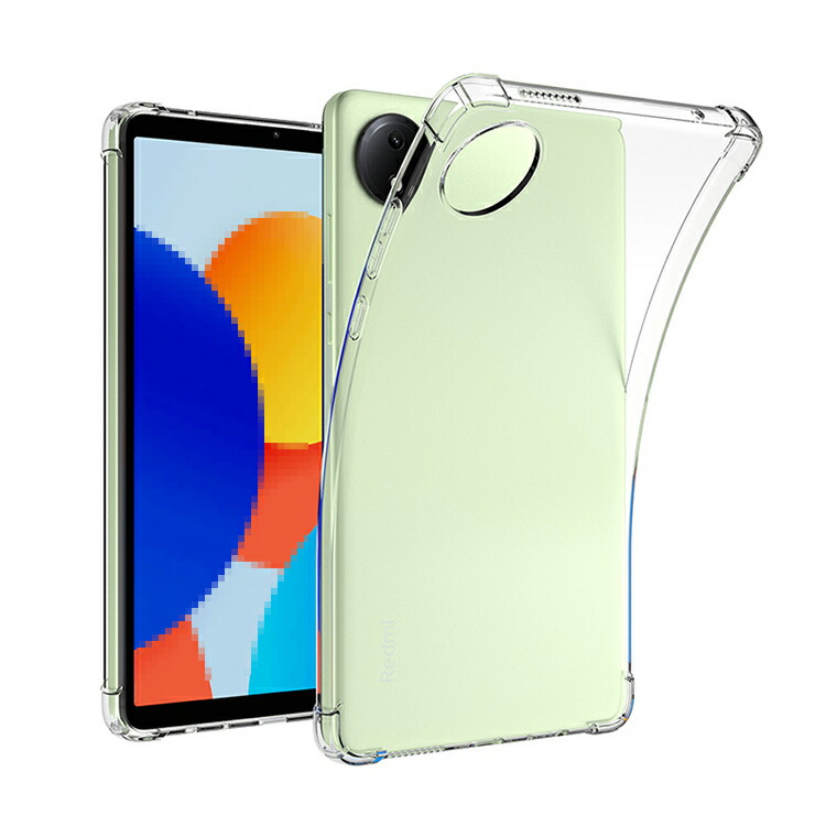 Redmi Pad SE �P�[�X �N���A ���� �J�o�[  8.7�C���`  �J�o�[ �ϏՌ� TPU �\�t�g �P�[�X �p �ی� �R�[�i�[�o���p�[ �V���v�� �������