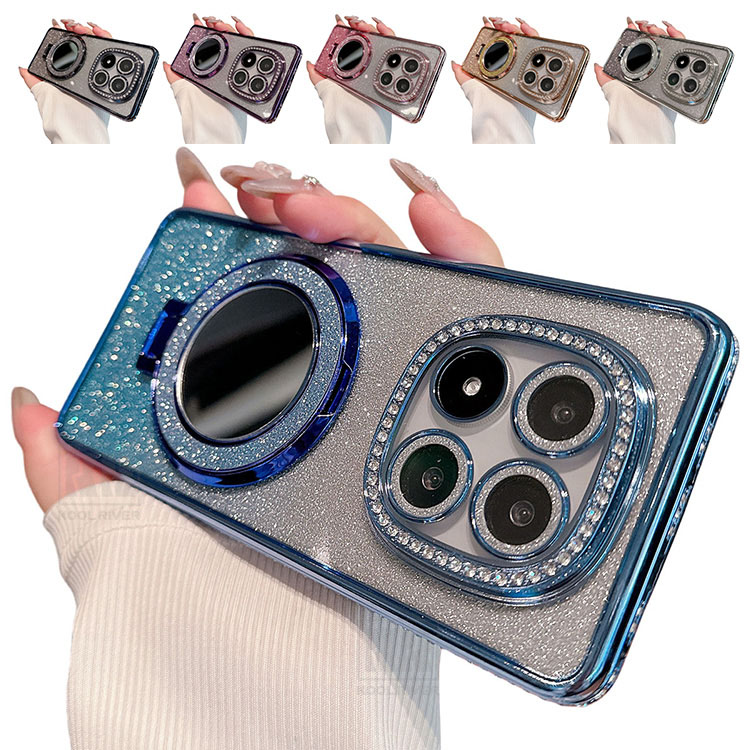 Redmi Note 15 Pro 5G �P�[�X �J�����ی삠�� Note 15 Pro+ 5G �J�o�[ ���C���X�g�[�� ���b�L TPU �~���[�t�� �����O�t�� �\�t�g�P�[�X ���炫�� ���킢��