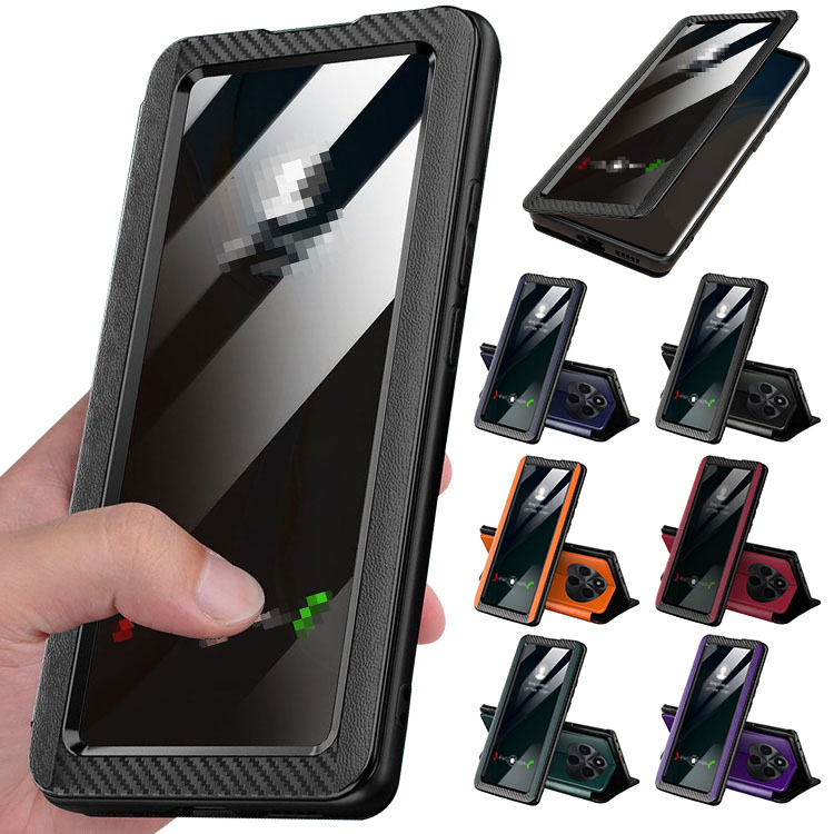 Redmi Note 15 Pro 5G �P�[�X Note 15 Pro+ 5G �蒠�^ �J�o�[ ��܂� PU���U�[ �J�[�{���� �蒠�^PU���U�[�P�[�X/�J�o�[ �X�g���b�v�� ���� �V���I�~