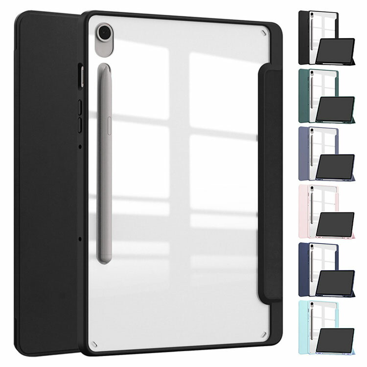 Galaxy Tab S10 Lite �P�[�X 10.9�C���` �I�[�g�X���[�v �@�\�t�� �蒠�^ �J�o�[ �w�ʓ��� PU���U�[ �X�^���h�@�\ �y�����[ Samsung �T���X�� �M�����N�V�[