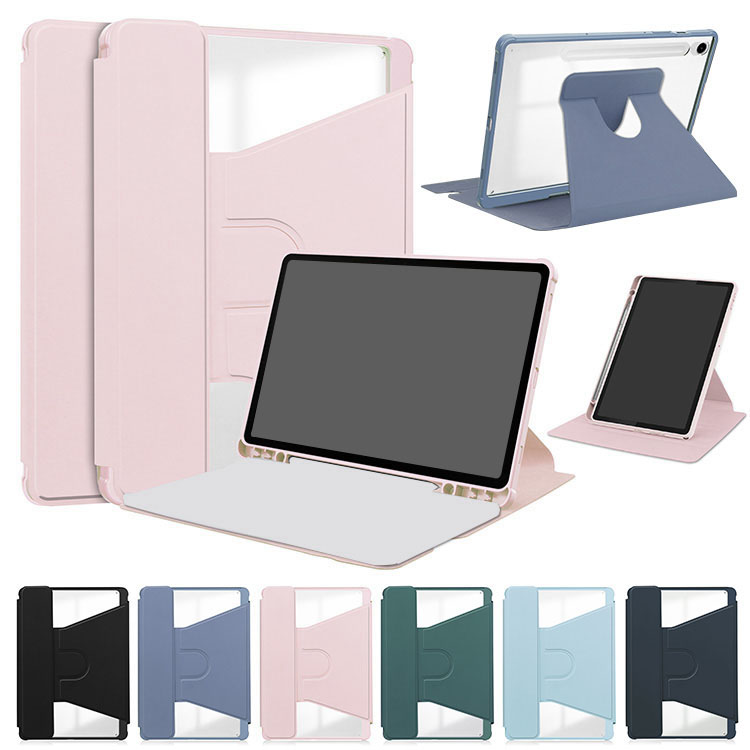 Galaxy Tab S10 Lite �P�[�X 10.9�C���` �I�[�g�X���[�v �@�\�t�� �蒠�^ �J�o�[ �w�ʓ��� PU���U�[ �X�^���h�@�\ �y�����[ 360°��] Samsung �T���X��