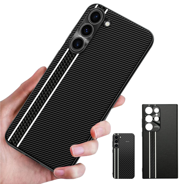 Galaxy S23/S23+/S23 Ultra �P�[�X �J�o�[ TPU �J�[�{���� �M�����N�V�[ S23/S23 �v���X/S23 �E���g�� �A���h���C�h ������� �Ռ��z��