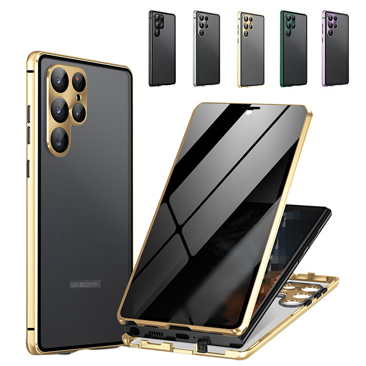 Galaxy S24 ケース アルミ バンパー かっこいい アルミバンパー S24+/