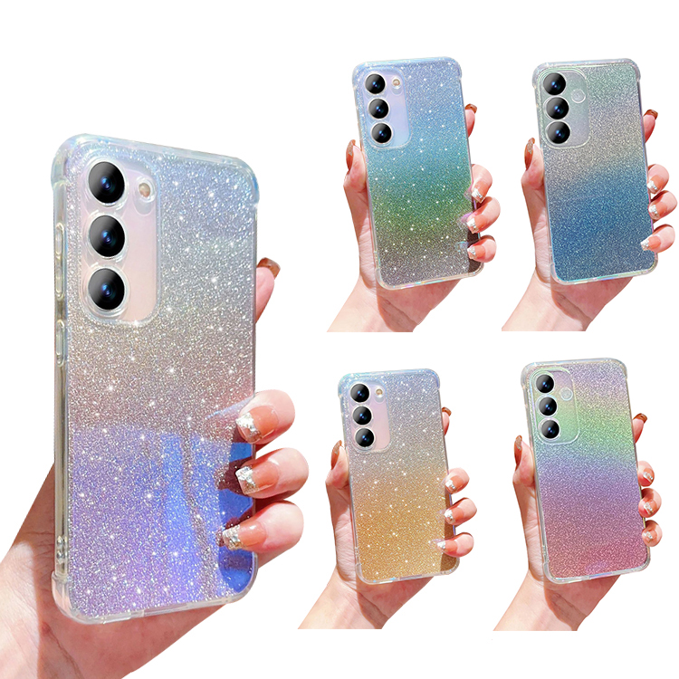 Galaxy S24 �P�[�X S24+/S24 Ultra �J�o�[ �ϏՌ� �O���f�[�V���� TPU �\�t�g �P�[�X �O���b�^�[ ���炫�� ���킢�� �L���L�� �V���v�� ������ �P�[�X