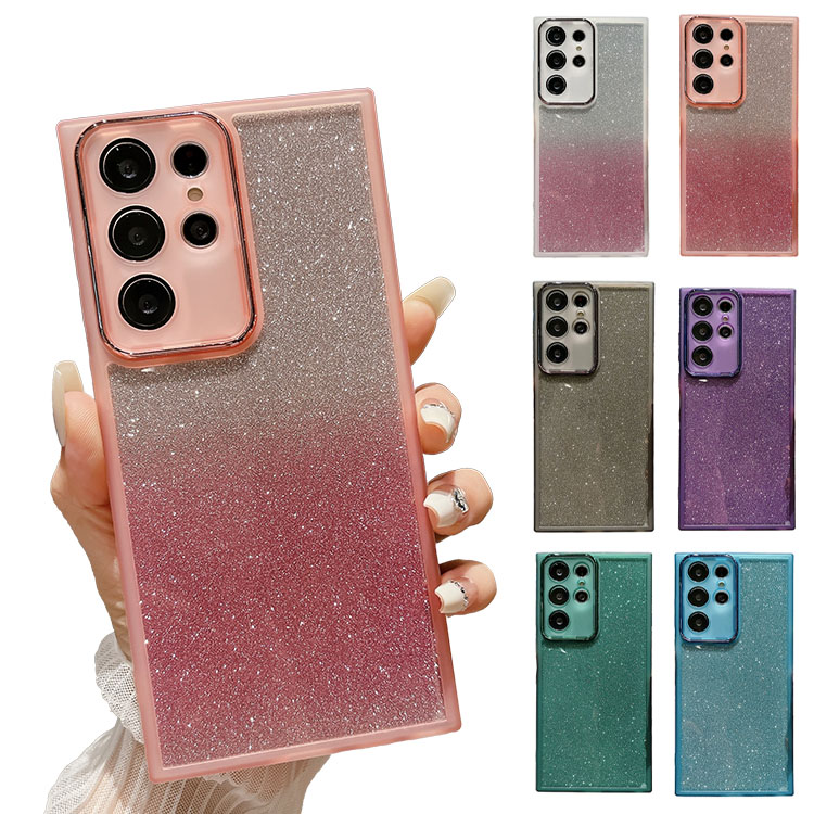 Galaxy S25 �P�[�X S25+/S25 Ultra �J�o�[  �N���A ���炫�� �O���b�^�[ TPU �\�t�g�P�[�X �O���f�[�V���� ������ Samsung �T���X��