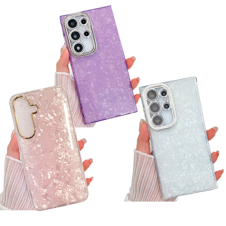 Galaxy S25 �P�[�X �ϏՌ� S25+ S25 Ultra �J�o�[ �v���X�`�b�N �L�k�� ���� ������ �L���L�� ������� ���킢�� ���f�B�[�X �n�[�h�P�[�X Samsung