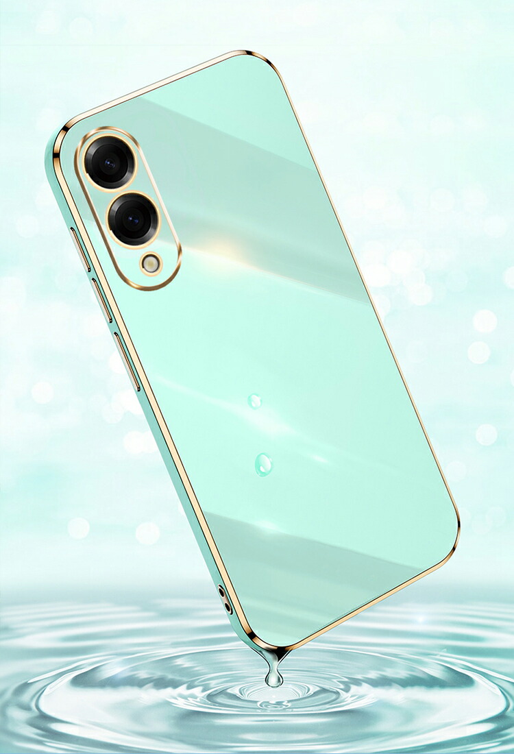 Galaxy S25 Edge ケース カメラ保護あり カバー メッキ TPU ソフト