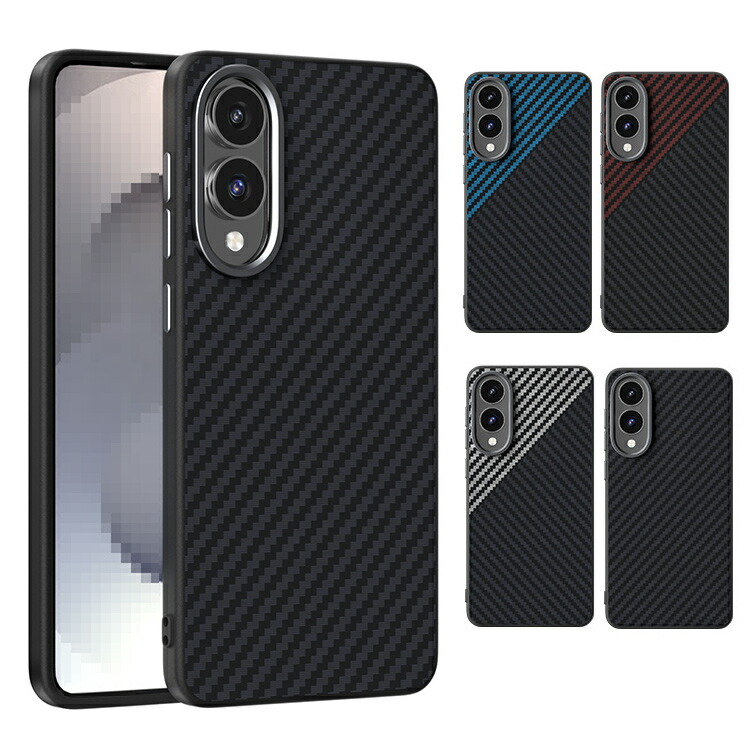 Galaxy S25 Edge �P�[�X �J�o�[ �J�[�{���� PU���U�[ �X�g���b�v�� ����/���킢�� �V���v�� �ی�P�[�X ������  �T���X�� �M�����N�V�[ S25 Edge Samsung