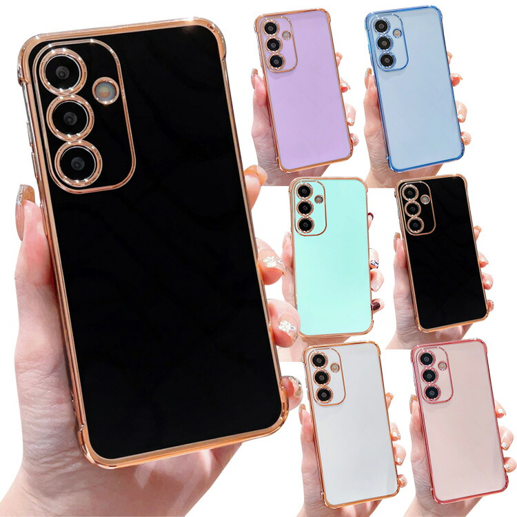 Galaxy S25 FE �P�[�X �J�o�[ ���b�L TPU �\�t�g�P�[�X �X�g���b�v�� �p �ی� �R�[�i�[�o���p�[ Samsung �T���X�� �M�����N�V�[ S25 FE �X�}�t�H �X�}�z