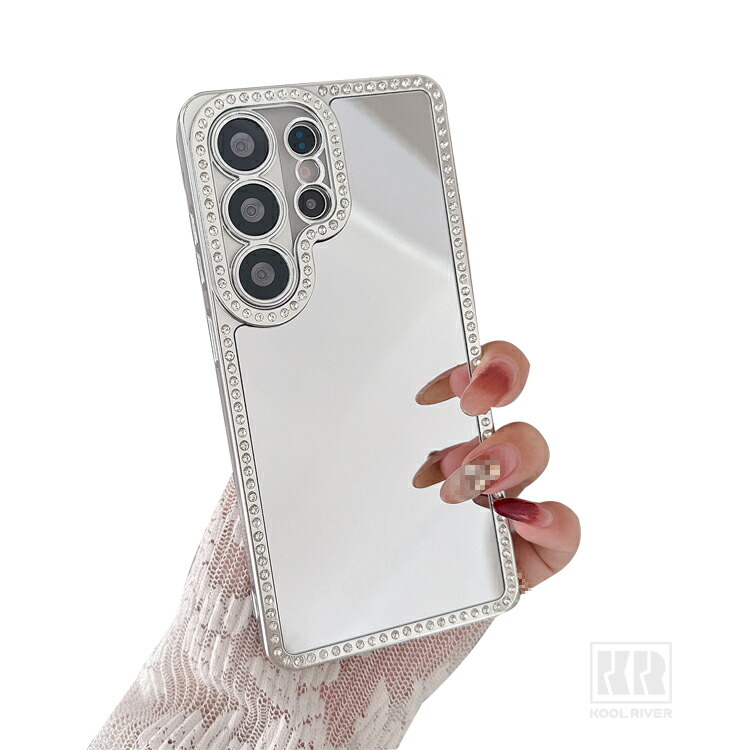 Insta Galaxy S26�Ή� �P�[�X �ϏՌ� �J�o�[ �w�ʃ~���[ ���� �P�[�X/�J�o�[ ���C���X�g�[�� TPU+�A�N���� �n�[�h�P�[�X �V���v�� S26+/S26 Ultra Samsung