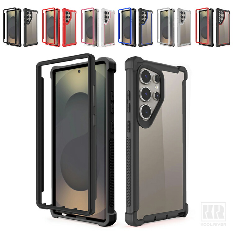 Galaxy S26 �P�[�X/�J�o�[ S26+/S26 Ultra �N���A �w�ʓ��� �ϏՌ� �x�[���ی�  �O��ی� �t�� ���ʊ���~�� �p �ی� �R�[�i�[�o���p�[ �J�o�[ Samsung