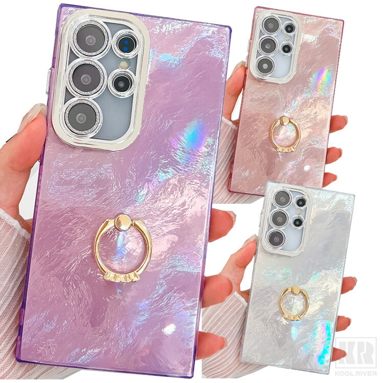 Insta Galaxy S26�Ή� �P�[�X S26+/S26 Ultra �J�o�[ �����Y�J�o�[�t�� �V�F���� �n�[�h�P�[�X �O���b�^�[ �C���X�^�f�� ��̌^�����O�t�� �X�^���h�@�\