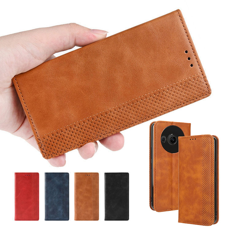 SHARP AQUOS R8 �P�[�X AQUOS R8 Pro �蒠�^ �J�o�[ PU���U�[ �蒠�^���U�[�P�[�X �X�^���h�@�\ �J�[�h���[ �R �X�g���b�v�z�[���t�� �V���[�v �A�N�I�X R8