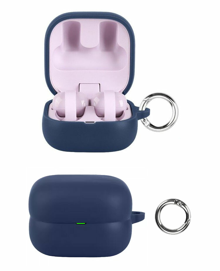 LinkBuds Clip ケース WF-LC900 カバー シリコン シンプル カラビナ