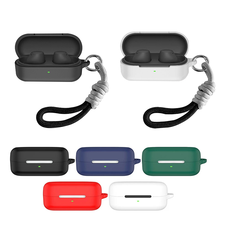 Sony WF-C510 �P�[�X �V���R�� �\�t�g�P�[�X �X�g���b�v�t�� �V���v�� �ی�J�o�[ ���C�����X�C���z�� �������� ������� �J�o�[ ���h�~ �P�[�X �\�j�[