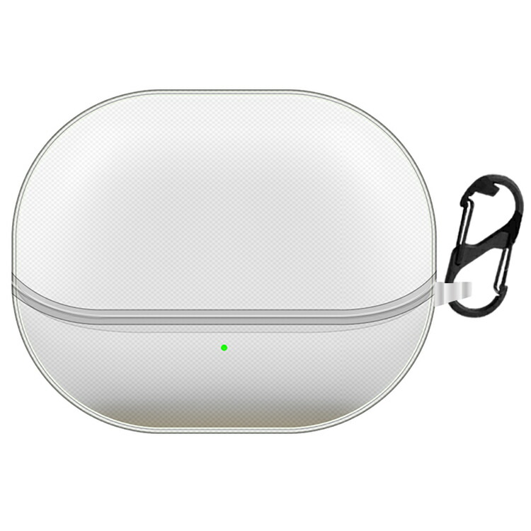 SoundPEATS UU クリアケース 透明 TPU シンプル カラビナ付き