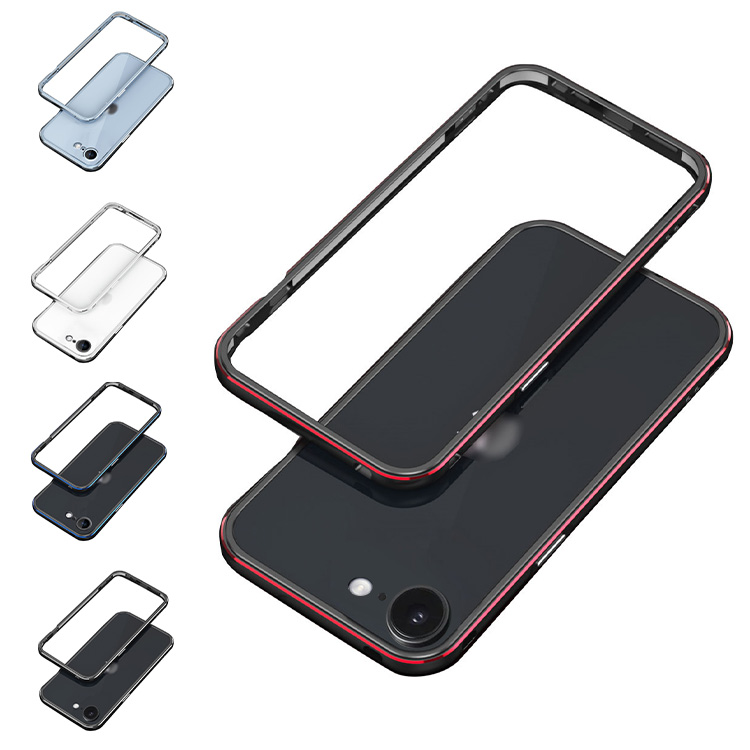 iPhone16e �o���p�[ �P�[�X �A���~ �o���p�[   ���������� �A���~�T�C�h�o���p�[ �A���~  ���^�� ���� �ȒP���� Apple �A�b�v��