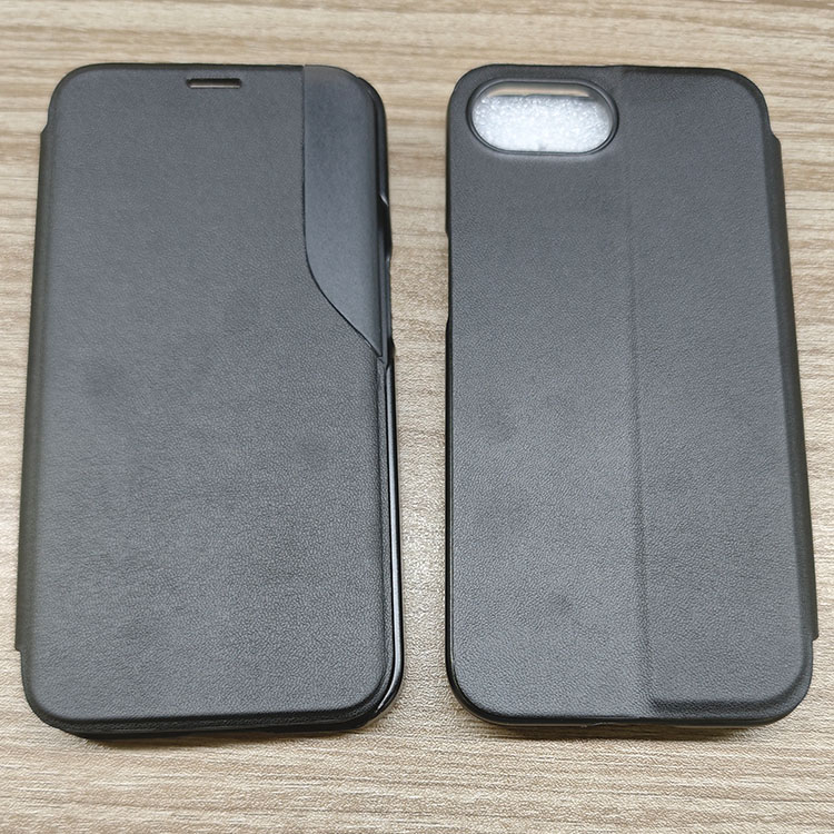 iPhone17e / iPhone16e 二つ折り PUレザー スタンド機能 手帳型PU