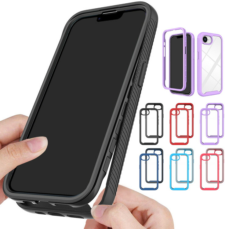 iPhone17e / iPhone16e �P�[�X  �ϏՌ� �N���A�P�[�X/�J�o�[ �V���v�� �w�ʃN���A �ی�P�[�X �Ռ��z�� �J�o�[  Apple �A�b�v�� �A�C�t�H�� 17e / 16e