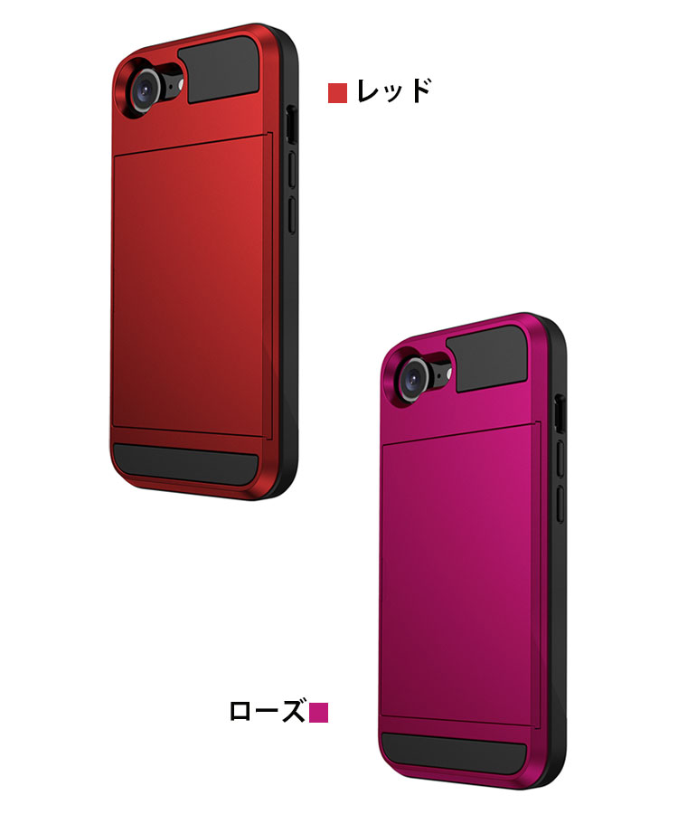 iPhone16e 256GB SIMフリー　ケース付き iPhone16e ケース カバー カード収納 スロット付き TPU +