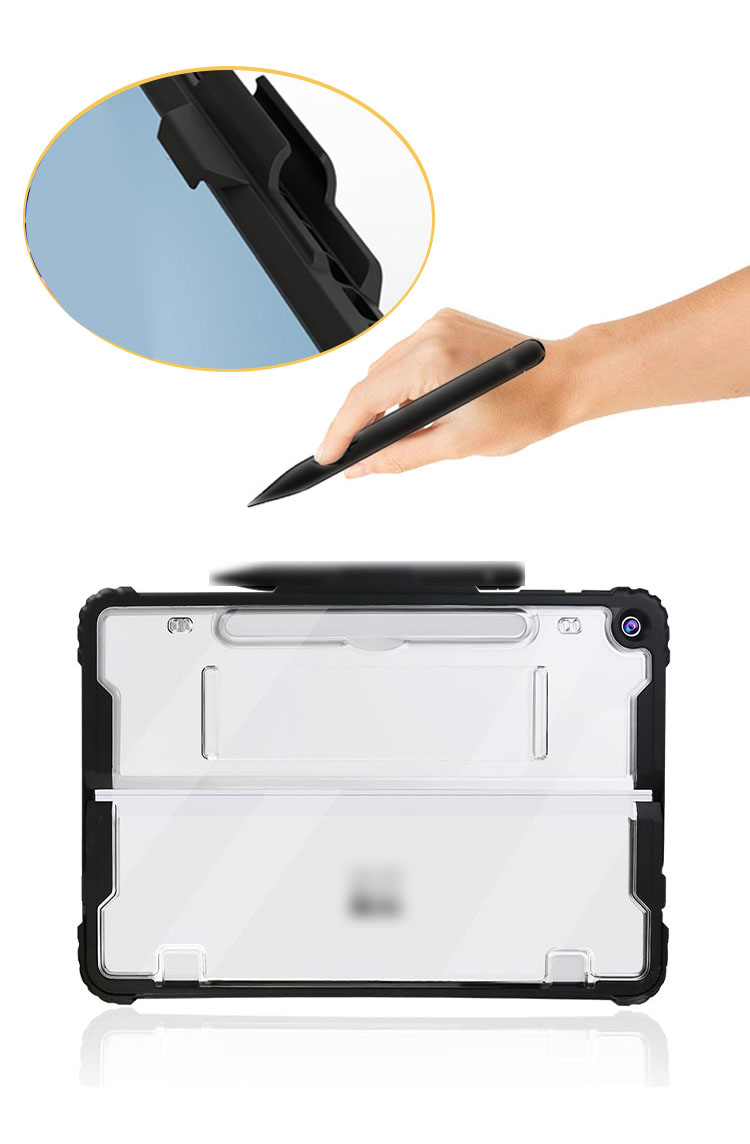 Surface Pro ケース 12インチ 耐衝撃 クリア カバー サーフェス プロ 2