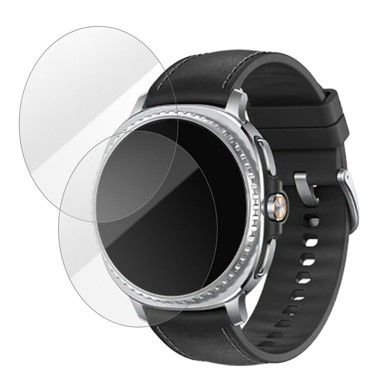 Galaxy Watch 8 �t���ی�t�B���� 2���Z�b�g PET HD�\�t�g�t�B���� �ی�V�[�g ���h�~ �V�[�g